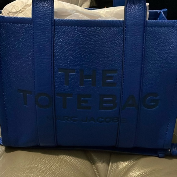 Marc Jacobs Medium Blue Tote Bag - Picture 12 of 15